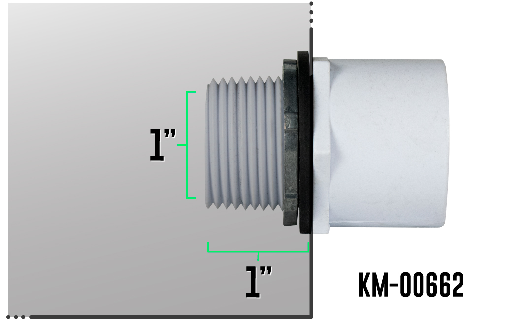1” Drain Coupling